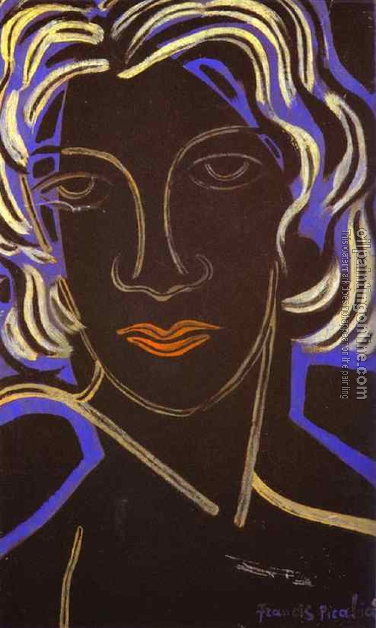 Picabia, Francis - Face of a Woman